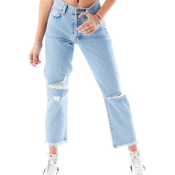 CARMAR EMELIA PHRENITE BACK SLASH JEAN |Size:24| - Picture 6 of 7